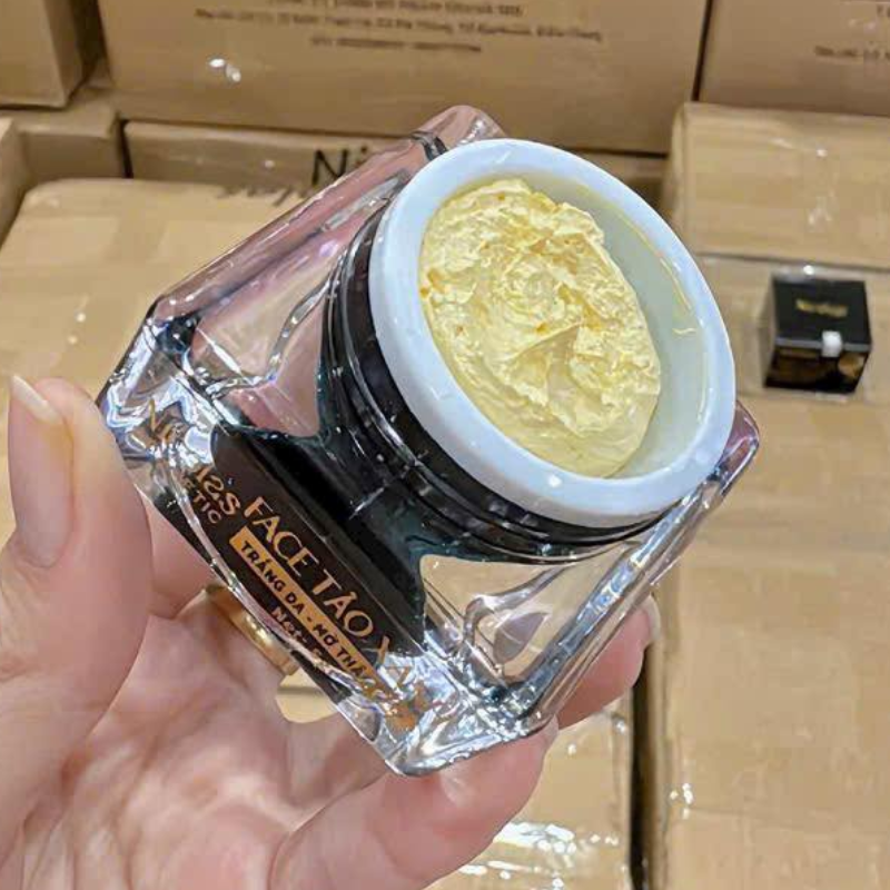 Kem Face Tái Sinh Nicolas - Kem Face Men Tảo Xanh Collagen 5g 9 Kem Face Tái Sinh Nicolas - Kem Face Men Tảo Xanh Collagen 5g