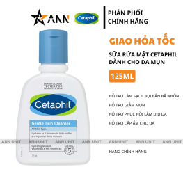Sữa Rửa Mặt Cetaphil 125ml Dành Cho Da Mụn - 3499320013055