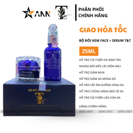 Bộ Đôi Kem Face Và Serum Tái Tạo T&T - BDKFTT