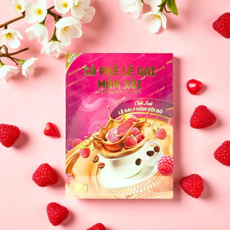 26731_13_20250912120442-34.png Cà Phê Lê Gai Mâm Xôi Pearberry Coffee 24g (16g/15 gói) - 8938563422033