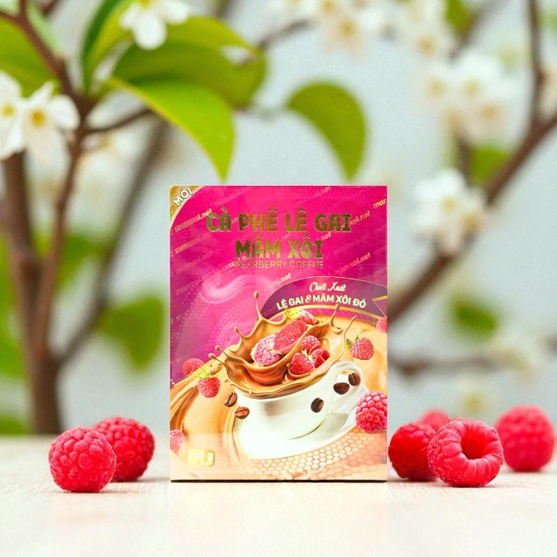 26731_15_20250912120443-34.png Cà Phê Lê Gai Mâm Xôi Pearberry Coffee 24g (16g/15 gói) - 8938563422033
