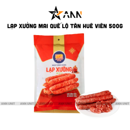 Lạp Xưởng Mai Quế Lộ Tân Huê Viên 500g - Lạp Xưởng Nạc Không Tiêu - LXMQLTHV500G