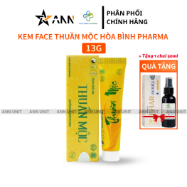 Kem Face Thuần Mộc Hòa Bình16g + Tặng 1 Chai Antibact Phar Derma 50ml - 8938548173097