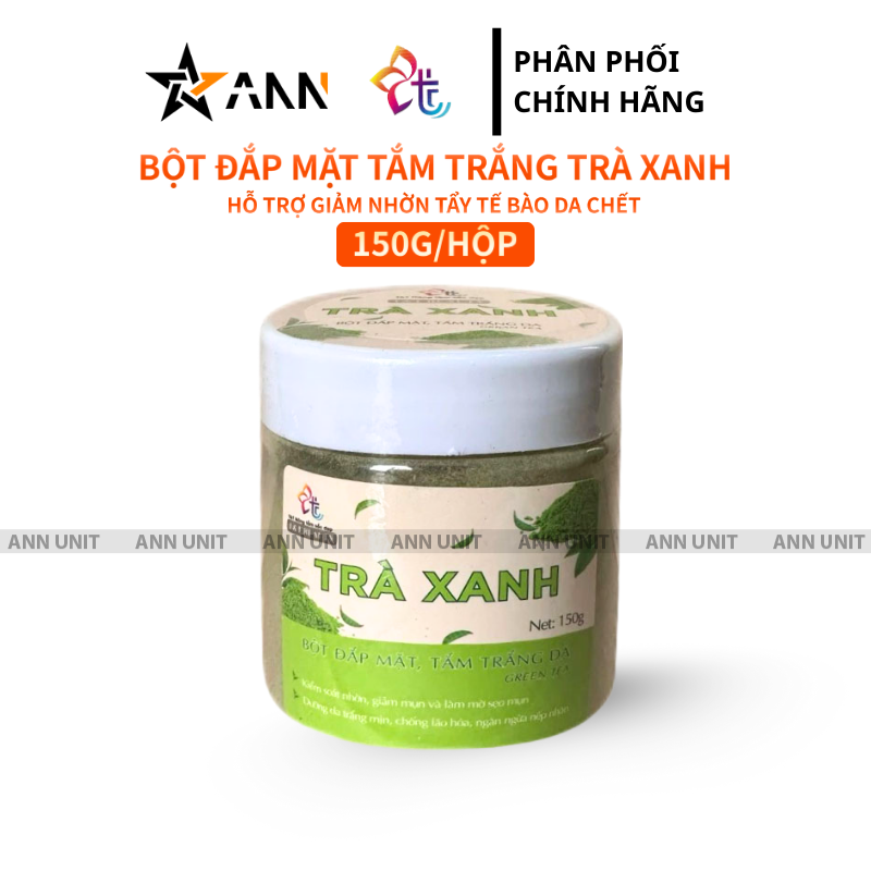 26798_3_20250929114355-1.png Bột Đắp Mặt Tắm Trắng Da Trà Xanh Nguyên Chất T&T Beauty 150g/Hộp - BDMTTDTTTX