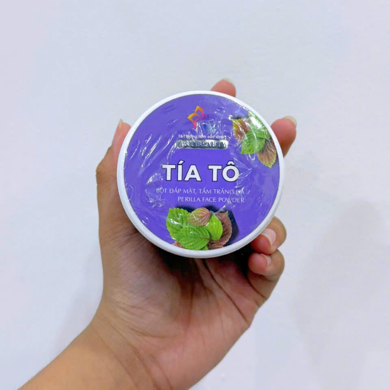 26803_108_20250929120223-1.png Bột Đắp Mặt Tắm Trắng Da Tía Tô Nguyên Chất T&T Beauty 150g/Hộp - 8936148011450