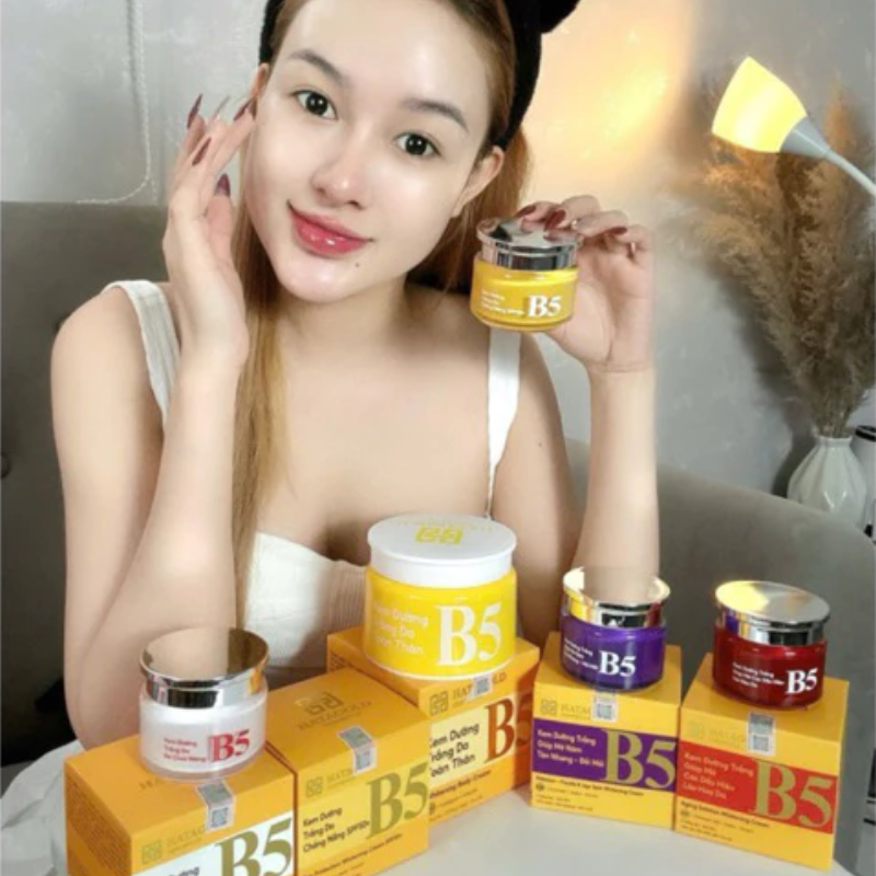 Kem Dưỡng Sáng Da B5 Hatagold Cosmetics Màu Vàng 10g 7 Kem Dưỡng Sáng Da B5 Hatagold Cosmetics Màu Vàng 10g