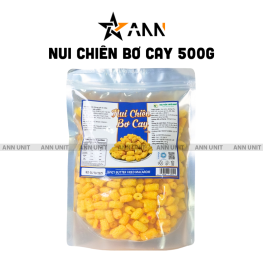 Nui Chiên Bơ Cay Vàng 500g Giòn Ngon Túi Zip - 8936208935115
