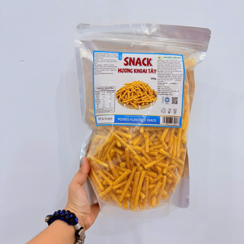26834_66_20251007174646-2.png Snack Hương Khoai Tây 500g Giòn Ngon Túi Zip - 8936208934576