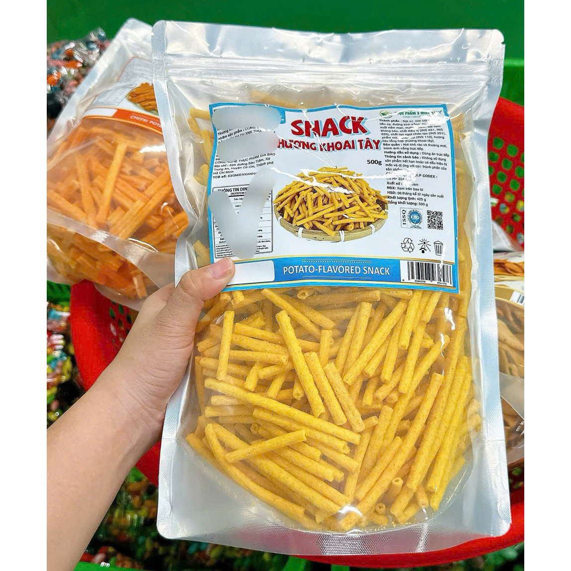 26834_z7202090923758-adaefc614ae677f23a92d410b738806a_20251110165054-3.png Snack Hương Khoai Tây 500g Giòn Ngon Túi Zip - 8936208934576