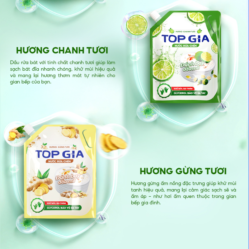 26880_6_20251015115629-2.png Combo 2 Túi Nước Rửa Chén Top Gia Dung Tích 2L/Túi - NRC01