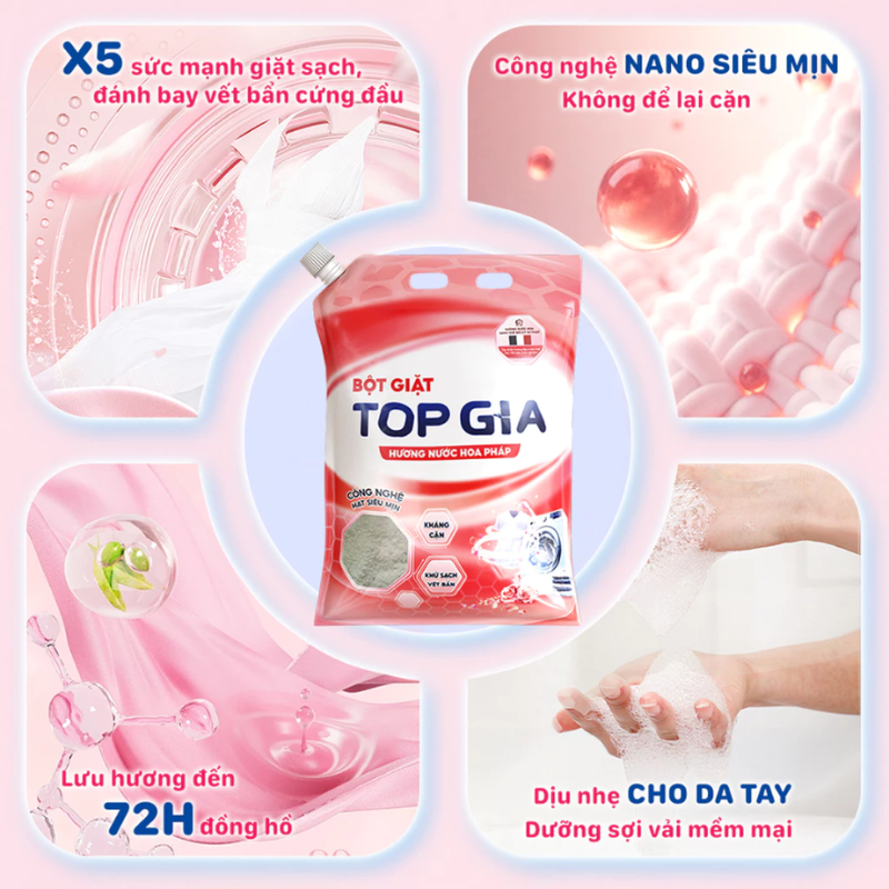 26882_16_20251015151329-1.png Bột Giặt Quần Áo Top Gia 5kg Hương Nước Hoa Pháp - BGQA01