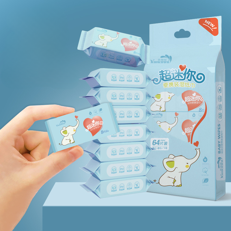 26889_9_20251015170823-1.png Túi 10 Khăn Ướt Bỏ Túi Du Lịch - Khăn Giấy Ướt Mini Ngẫu Nhiên - Chất Liệu Vải Không Dệt - KUBTMN02