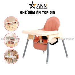 Ghế Dặm Ăn Cho Bé Top Gia Có Tùy Chỉnh Cao Thấp - GDA01