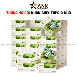 1 Thùng 46 Gói Khăn Giấy Ăn Gấu Trúc Top Gia Loại Nhỏ - KGR12