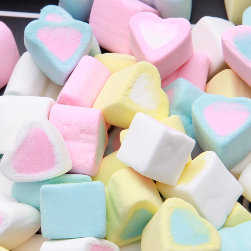Kẹo Dẻo Bông Marshmallow 130g - Hộp Trái Tim 7 Kẹo Dẻo Bông Marshmallow 130g - Hộp Trái Tim