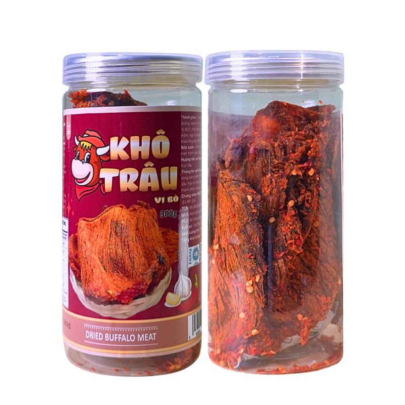 Phân phối khô Trâu Miếng Tẩm Vị Bò 300g Thơm Ngon Hộp 7 Phân phối khô Trâu Miếng Tẩm Vị Bò 300g Thơm Ngon Hộp