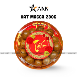 Hạt Macca 230g Hộp Tròn Nhỏ - HMHTN230G