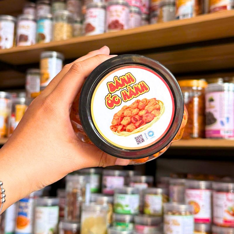 Snack Sò Hành Lá 300g - Hộp Gấu Lớn 7 Snack Sò Hành Lá 300g - Hộp Gấu Lớn