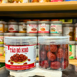 Táo Đỏ Khô Thơm Ngon Size Nhỏ 150g - Hộp Pet - TDKSNTP150G