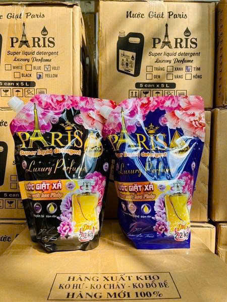 Túi 2 nước Giặt xả Paris 2,2kg(2 túi 4,4kg) 2 Túi 2 nước Giặt xả Paris 2,2kg(2 túi 4,4kg)