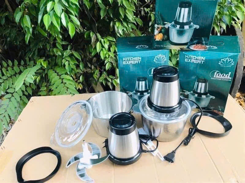 Sỉ cối xây thịt Inox( HDSD: xây nhấp nhả, ấn tối đa 5 giây) 2 Sỉ cối xây thịt Inox( HDSD: xây nhấp nhả, ấn tối đa 5 giây)