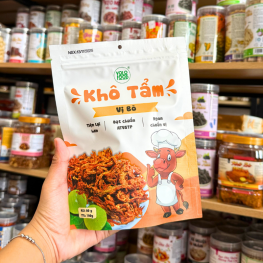 Khô Tẩm Vị Bò YOLO Thơm Ngon - Gói 100g - KTVBYG100G