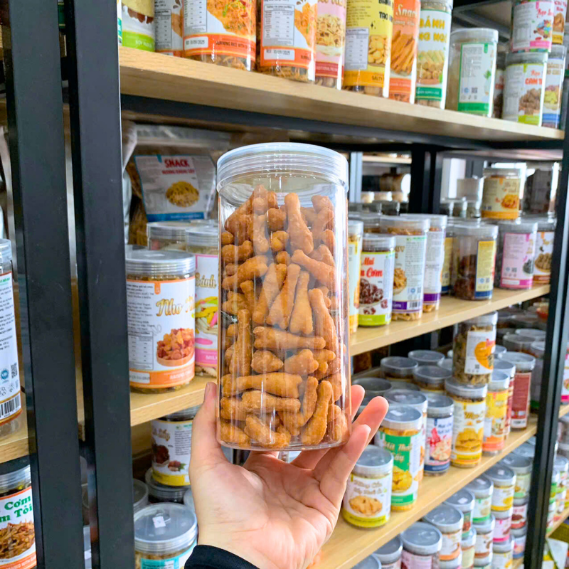 Phân phối bánh Đùi Gà Thơm Ngon 300g - Hộp Pet 5 Phân phối bánh Đùi Gà Thơm Ngon 300g - Hộp Pet