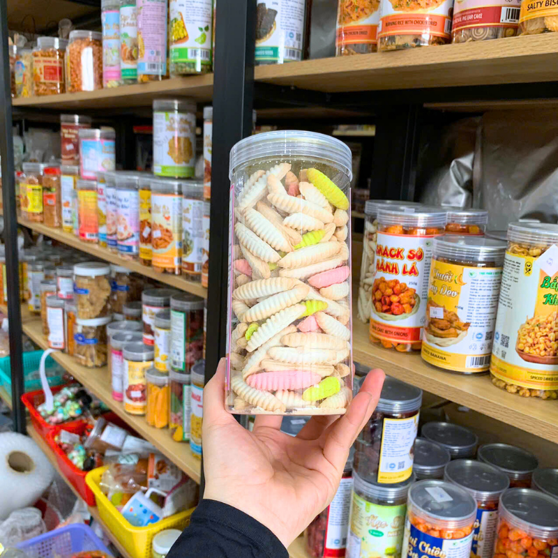 Bánh Đuông Thơm Ngon 350g - Hộp Pet 5 Bánh Đuông Thơm Ngon 350g - Hộp Pet