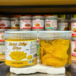 Xoài Sấy Dẻo Mini 150g - Hộp Pet - XSDMHP150G