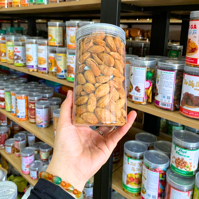 Bảng giá sỉ hạnh Nhân Rang Bơ Loại Vỏ Mỏng 400g - Hũ Pet 5 Bảng giá sỉ hạnh Nhân Rang Bơ Loại Vỏ Mỏng 400g - Hũ Pet