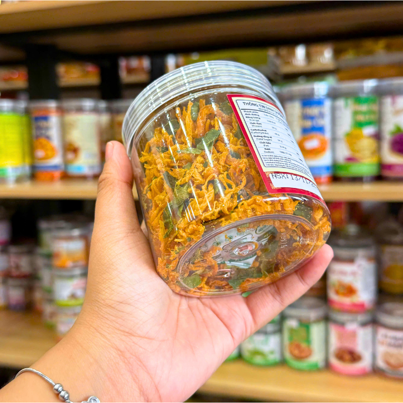 Khô Gà Lá Chanh Mini 150g - Hộp Pet 8 Khô Gà Lá Chanh Mini 150g - Hộp Pet