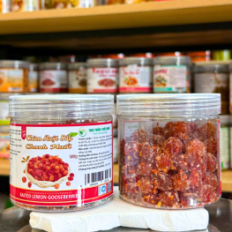 Chùm Ruột Sấy Chanh Muối Mini 250g - Hộp Pet - CRSCMHP250G