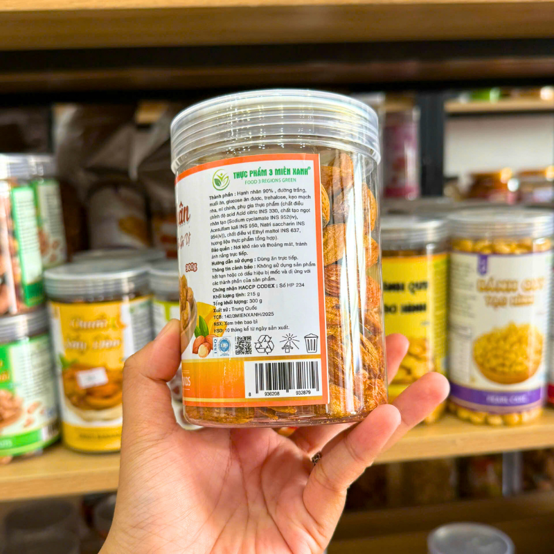 Đánh giá hạnh Nhân Sấy Tẩm Vị - Hạnh Nhân Rang Bơ Vỏ Dày Thơm Ngon 300g - Hũ Pet 5 Đánh giá hạnh Nhân Sấy Tẩm Vị - Hạnh Nhân Rang Bơ Vỏ Dày Thơm Ngon 300g - Hũ Pet