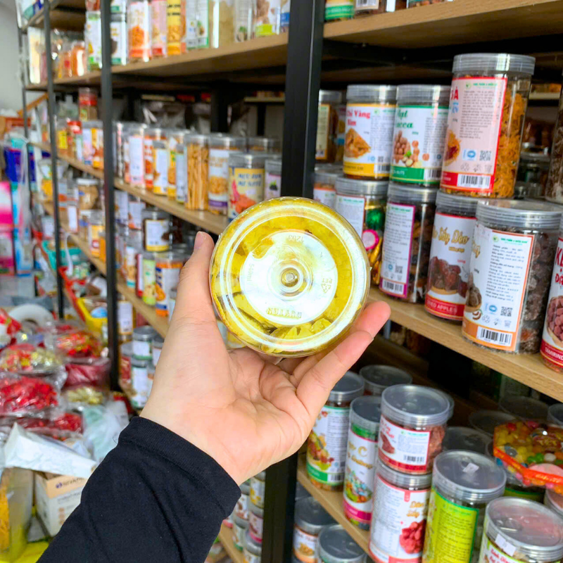 Vỏ Bưởi Chanh Dây Sấy Dẻo Thơm Ngon 250g - Hũ Pet 6 Vỏ Bưởi Chanh Dây Sấy Dẻo Thơm Ngon 250g - Hũ Pet