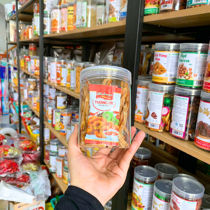 Cá Bống Tẩm Gia Vị Que Thơm Ngon 200g - Hũ Pet 5 Cá Bống Tẩm Gia Vị Que Thơm Ngon 200g - Hũ Pet