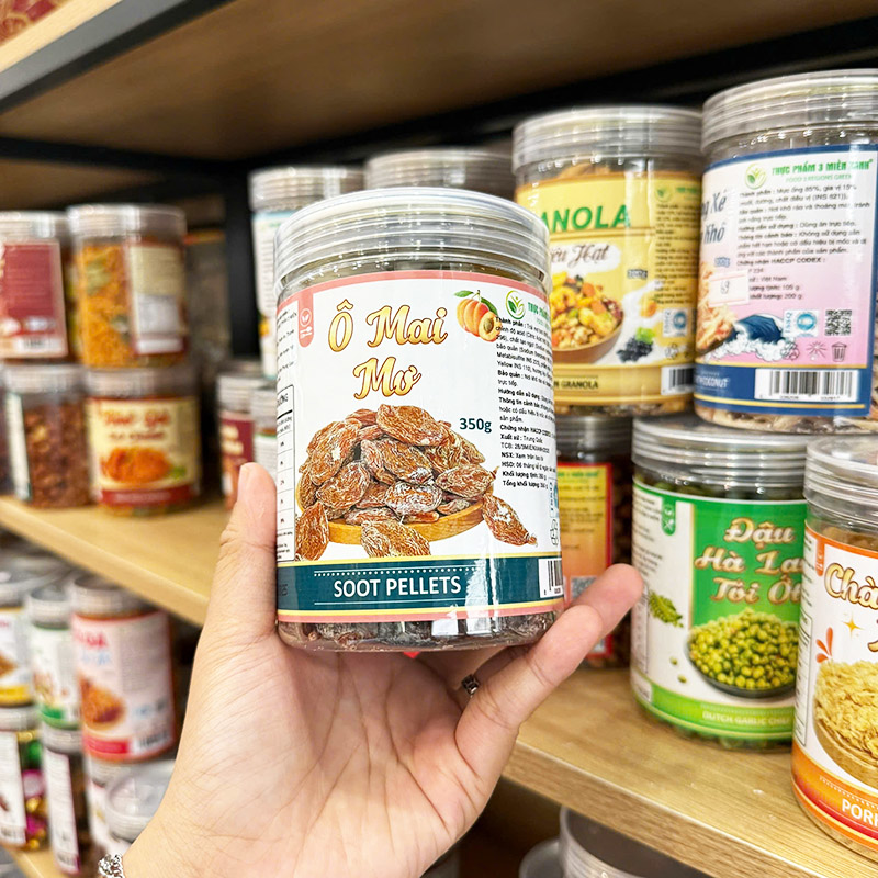 Đánh giá ô Mai Mơ - Xí Muội Voi Thơm Ngon 350g - Hũ Pet 5 Đánh giá ô Mai Mơ - Xí Muội Voi Thơm Ngon 350g - Hũ Pet