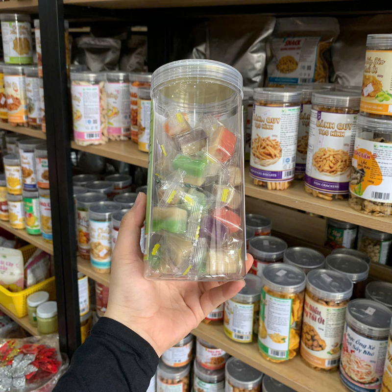 Kẹo Dừa Ít Đường Mix Vị Thơm Ngon 300g - Hũ Pet 5 Kẹo Dừa Ít Đường Mix Vị Thơm Ngon 300g - Hũ Pet