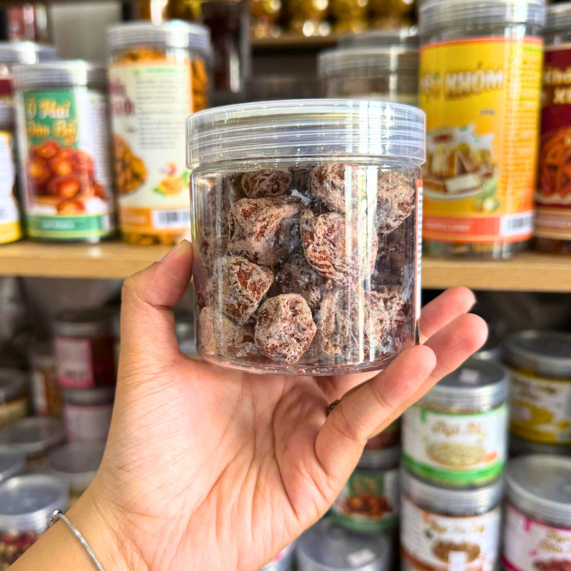 Xí Muội Mặn Mini 250g - Hộp Pet 6 Xí Muội Mặn Mini 250g - Hộp Pet