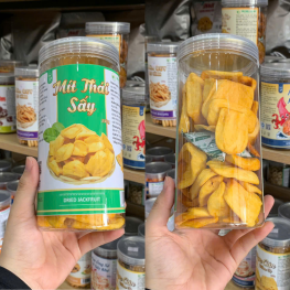 Mít Thái Sấy Thơm Ngon (Loại xuất khẩu) 230g - Hộp Pet - MTSHP230G