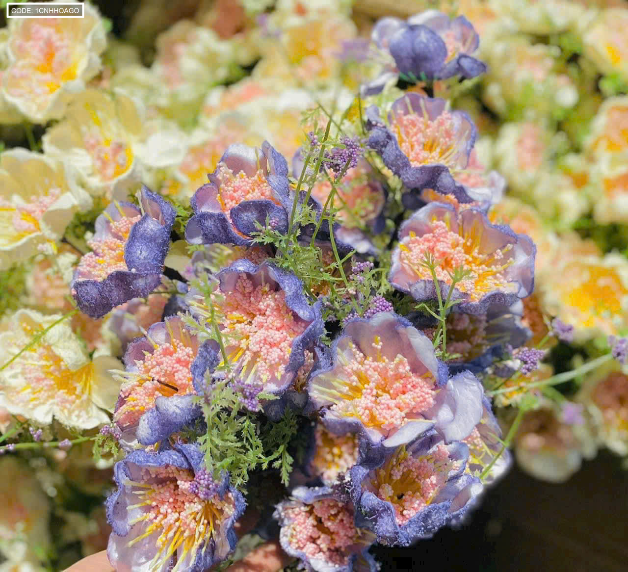 1 Cành HOA GẠO XỐP Nhiều Màu 9 1 Cành HOA GẠO XỐP Nhiều Màu