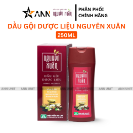 Dầu Gội Dược Liệu Nguyên Xuân Cho Tóc Thường 250ml - Màu Đỏ - DGTDNXD250