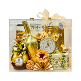 Hộp Quà Tết Chữ Nhật Trong Suốt - Quà Tặng Tết Sang Trọng - Quà Trang Trí Tết - QTTT13