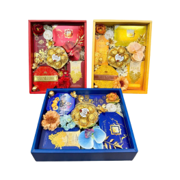 Giỏ Quà 5 Món - Quà Tặng Tết Sang Trọng - Quà Trang Trí Tết - QTTT16