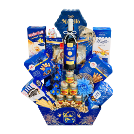 Hộp Quà Tết Màu Xanh - Quà Tặng Tết - Quà Trang Trí Tết - QTTT24