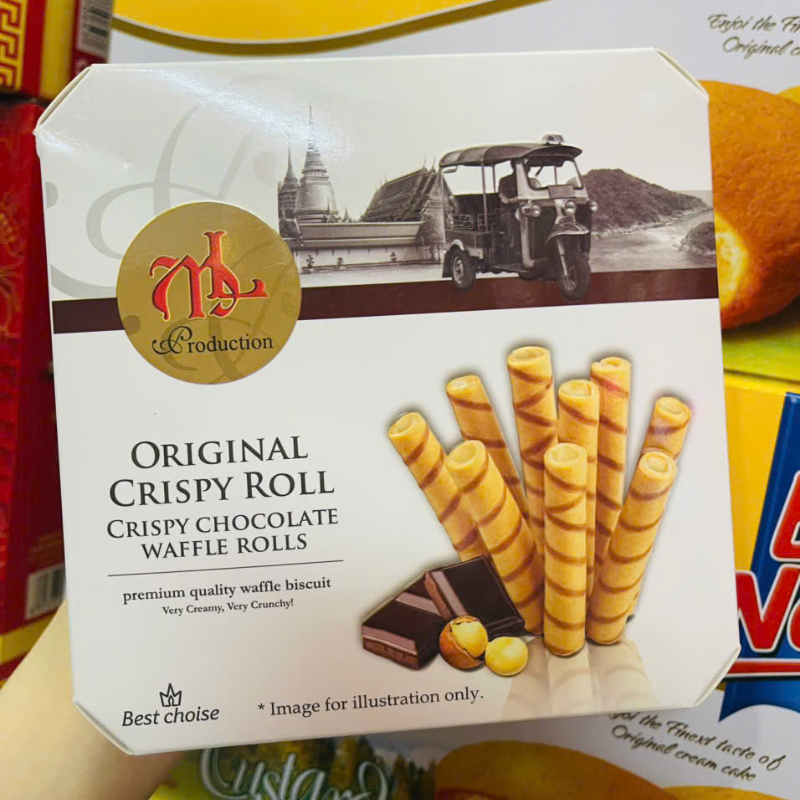 Hộp Bánh Quế Cuộn Original Thơm Ngon - Bánh Original Trang Trí Tết 4 Hộp Bánh Quế Cuộn Original Thơm Ngon - Bánh Original Trang Trí Tết