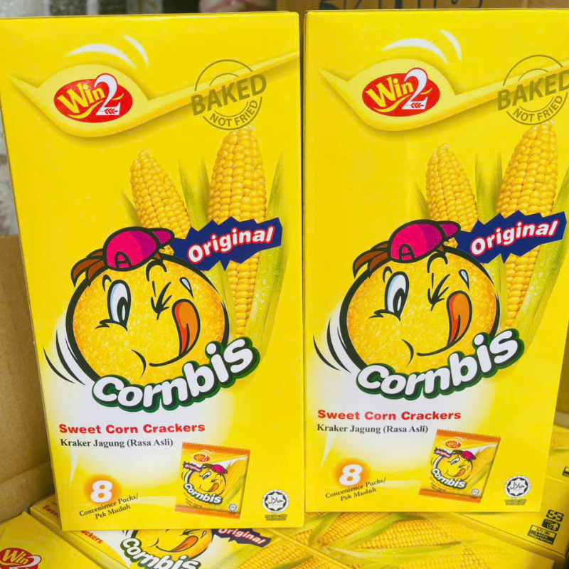 Bánh Bắp Cornbis Thơm Ngon - Hộp Bánh Trang Trí Tết 4 Bánh Bắp Cornbis Thơm Ngon - Hộp Bánh Trang Trí Tết