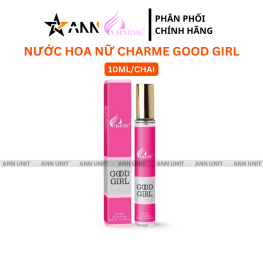 Nước Hoa Nữ Charme Good Girl 10ml - Hương Thơm Quyến Rũ Ngọt Ngào - CGG10MLLE