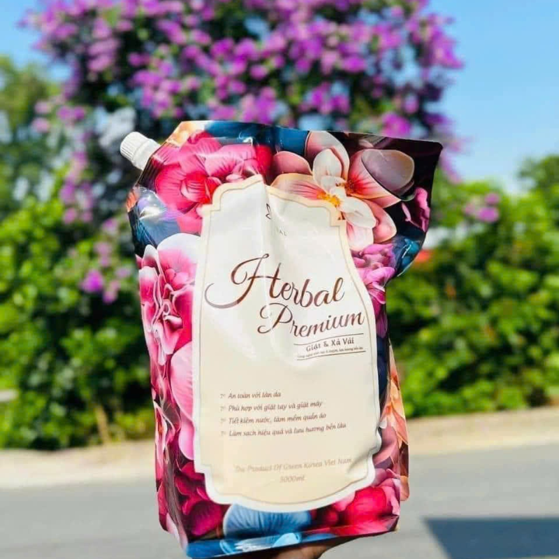 27756_14_20251224120155.png Combo 2 Túi Nước Giặt Xả Herbal Prmium Hương Nước Hoa 3L/Túi - 8938555381126