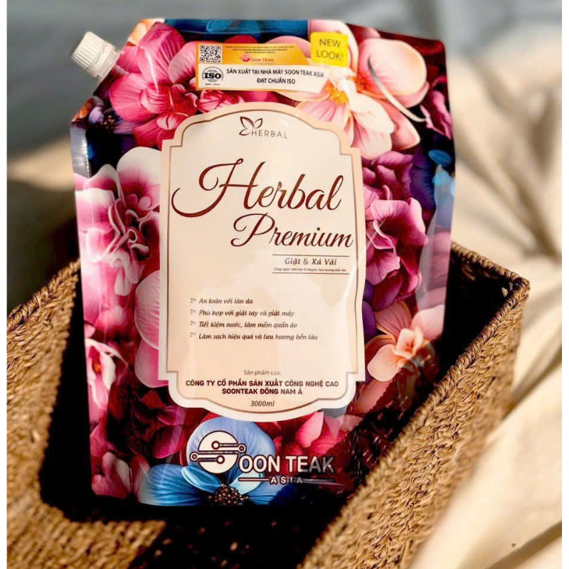 27756_15_20251224120156.png Combo 2 Túi Nước Giặt Xả Herbal Prmium Hương Nước Hoa 3L/Túi - 8938555381126