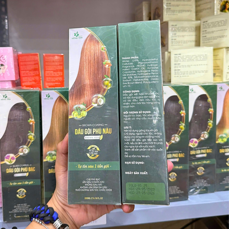 27759_10_20251224162258.png Dầu Gội Phủ Bạc Hồng Tâm Màu Nâu 200ml - 8938529135359